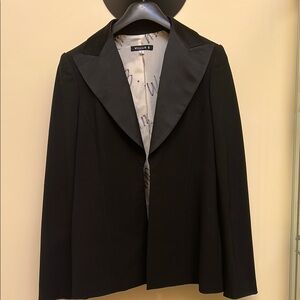 William B Women's Black Tuxedo Jacket and Pants